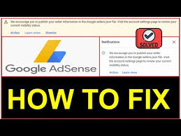 google adsense sellers json file