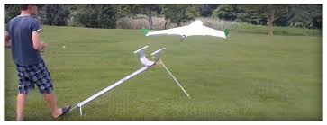 fixed wing drone catapult launch