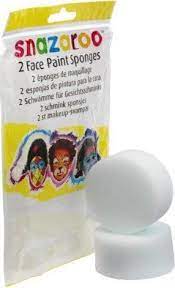 snazaroo face paint sponges pack of two