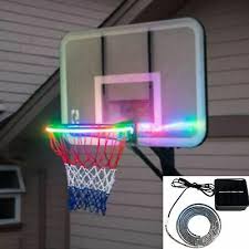 creative solar basketball hoop led