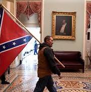 january 6 2021 democrat carrying confederate flag from www.washingtonpost.com