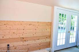 How To Plank Walls Pool House Makeover