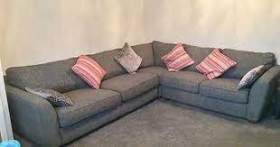 It was bought from dfs over a year ago, the sofa is real leather. Dfs Home Beautiful Sophia Corner Sofa Grey Ebay Grey Corner Sofa Living Room Sofa Corner Sofa