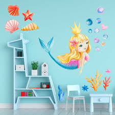 Kids Wall Sticker Mermaid