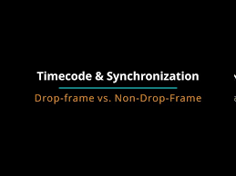 drop frame vs non drop frame