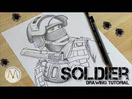 how to draw a solr special forces