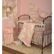 Cotton Tale Designs Fitted Crib Sheet Heaven Sent Girl