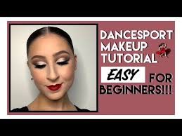 easy dancesport makeup for beginners