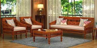 wooden sofa at best in