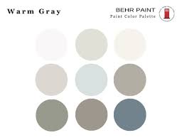 Warm Gray Behr Paint Color Scheme Behr