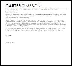 What Should My Cover Letter Look Like LiveCareer