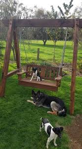 Garden Swing Seat Black Dog Furniture
