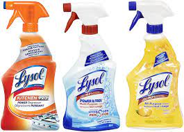 Lysol kitchen pro antibacterial cleaner. Lysol Kitchen Cleaner Kitchenpro Series Cleaning Set 650 Ml Amazon Ca Health Personal Care