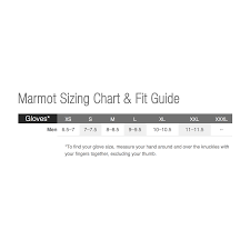Marmot Glove Sizing Images Gloves And Descriptions