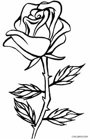 Click the picture below to make it larger, then print out your favorite flowers coloring page! Printable Rose Coloring Pages For Kids