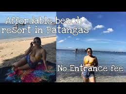 affordable beach resort in batangas no