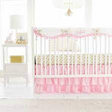 Pink Gold Crib Bedding Flash S 50