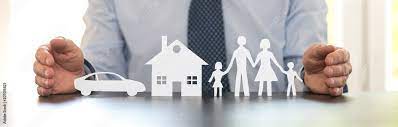 Concept Of Family Home And Car Insurance Stock Photo Image Of  gambar png