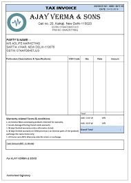 One really cool thing about this template is the custom formula that we created for automatically entering the written form of the amount. 70 Gst Invoice Format In Excel Word Free Download Xls Doc File