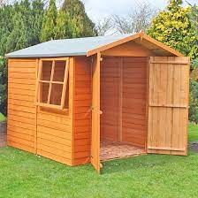 Wooden Garden Shed With Opening Window
