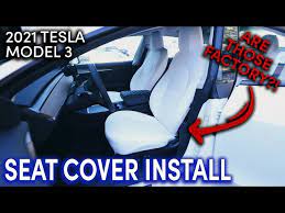 Seat Cover Install 2021 Tesla Model 3