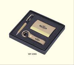 leather promotional corporate gift set