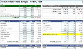 Home Budget Sheet Template Awesome Bud And Expenses Spreadsheet