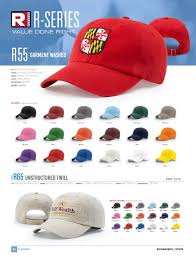 Richardson Fitted Hat Size Chart