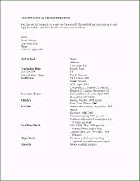 Remarkable High School Student Resume Examples You Must Try Now