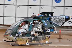 nasa crash tests airbag helicopter