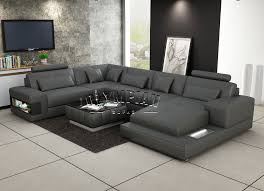 modern large leather sofa corner suite