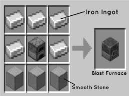 The blast furnace is a great device that allows you to smelt things in half the time as a normal furnace. Blast Furnace Minecraft How To Discuss