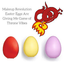 makeup revolution easter eggs or dragon