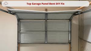 top garage panel bent diy fix you