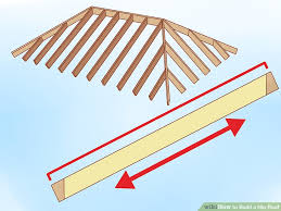 How To Build A Hip Roof 15 Steps With Pictures Wikihow