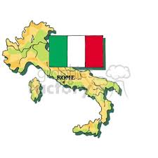 It differs from the french flag only by the left stripe that has green color, not blue. Italy Flag And The City Of Rome Clipart Commercial Use Gif Jpg Wmf Svg Clipart 148655 Graphics Factory