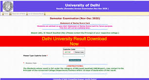 delhi university result 2023 du