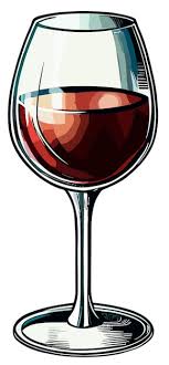 Premium Ai Image Red Wine Glass