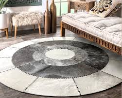 handmade 100 natural cowhide rug
