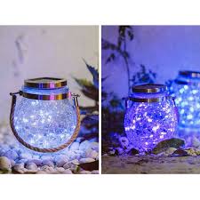 Solar Lantern Crack Lamp Lights Glass Jar Fairy IP55 Garden Path Fence Party: Buy Online at Best Prices in Pakistan | Daraz.pk