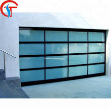 China Glass Panel Garage Door