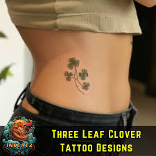three leaf clover tattoos