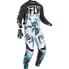 Fly Racing 2019 Lite Hydrogen Paradise Jersey Pant Glove