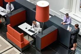 Clydesdale Bank Office Interiors Desk Clydesdale