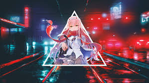 Tons of awesome zero two wallpapers to download for free. Hd Wallpaper Anime Picture In Picture Anime Girls Zero Two Darling In The Franxx Wallpaper Flare