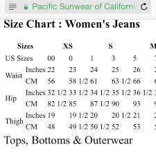 Pacsun Swimwear Size Chart Slubne Suknie Info