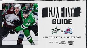 How To Watch Stars Vs Avalanche Live Stream Game Time Tv