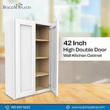 42 Inch High Double Door Wall Cabinet