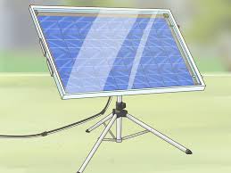 how to build a solar panel with
