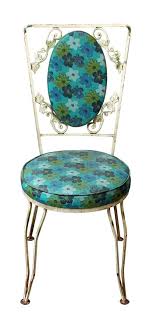 Blue Fl Vintage Patio Chairs